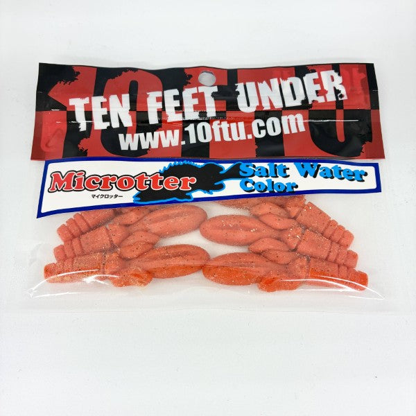 TEN FEET UNDER MICROTTER SW 2.5" (6 pcs/pack) #1 ORANGE PEPPER