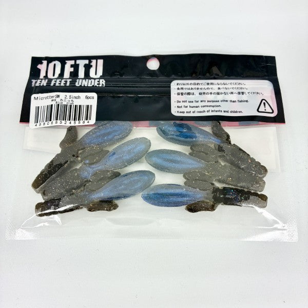 TEN FEET UNDER MICROTTER SW 2.5" (6 pcs/pack) #9 KANITCHI