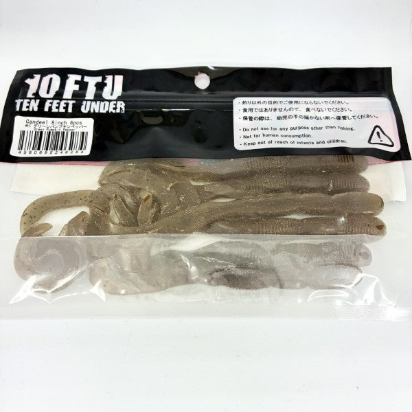 TEN FEET UNDER CANDEEL 8" (6 pcs/pack) #01 GREEN PUMPKIN PEPPER