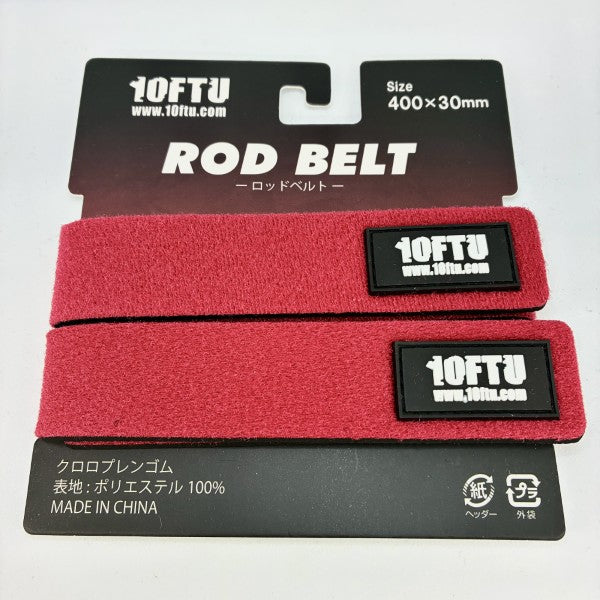 TEN FEET UNDER 10FTU ROD BELT 400 x 30mm #2 RED