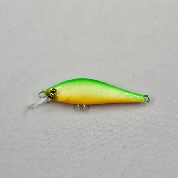 Wilderness HO-KI MINNOW HK50F 50mm : 2.6g Floating CHART ORANGE BELLY freshwater fishing lure