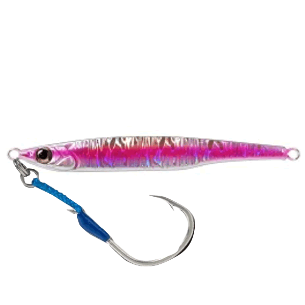 REAL FISHER URUME JIG 150g PINK HALA GLOW saltwater fishing lure