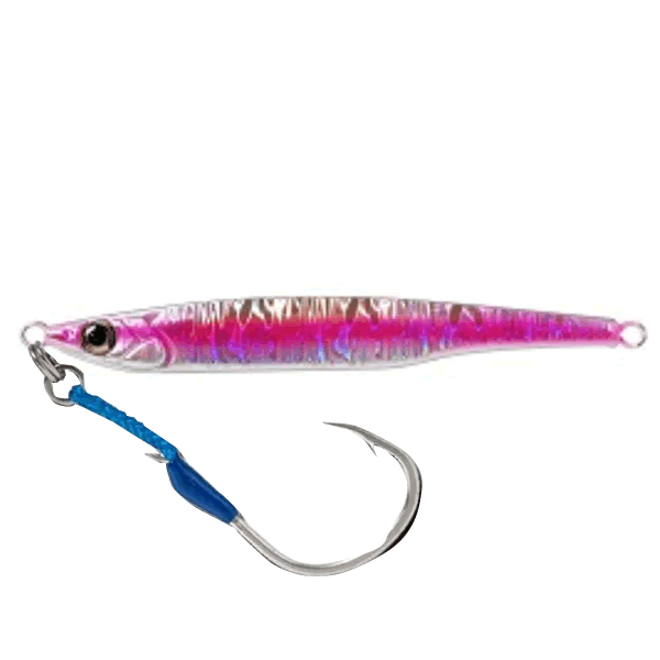REAL FISHER URUME JIG 180g PINK HALA GLOW saltwater fishing lure