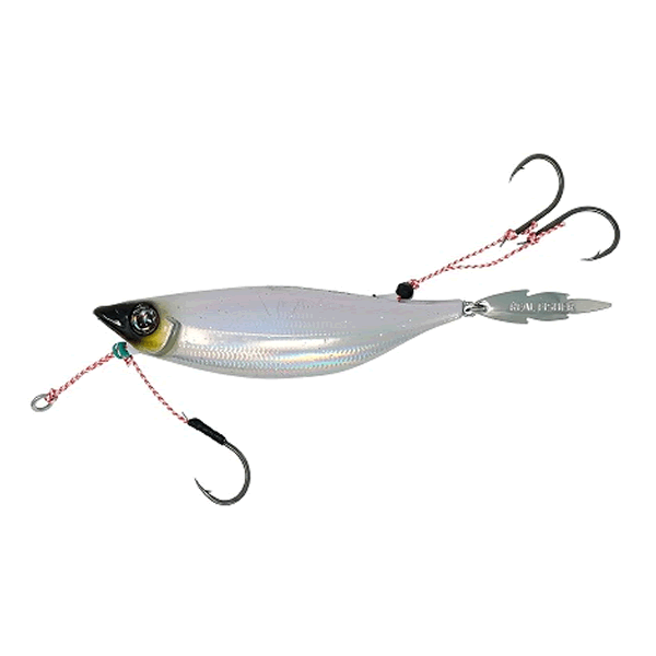 REAL FISHER AJIGO SLOW 60g FULL SILVER saltwater fishing lure