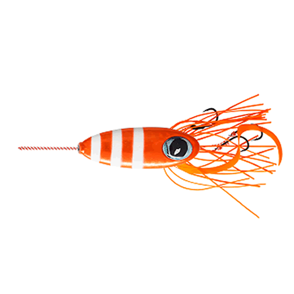 REAL FISHER IKA RABA 200g ZEBRA ORANGE saltwater fishing lure