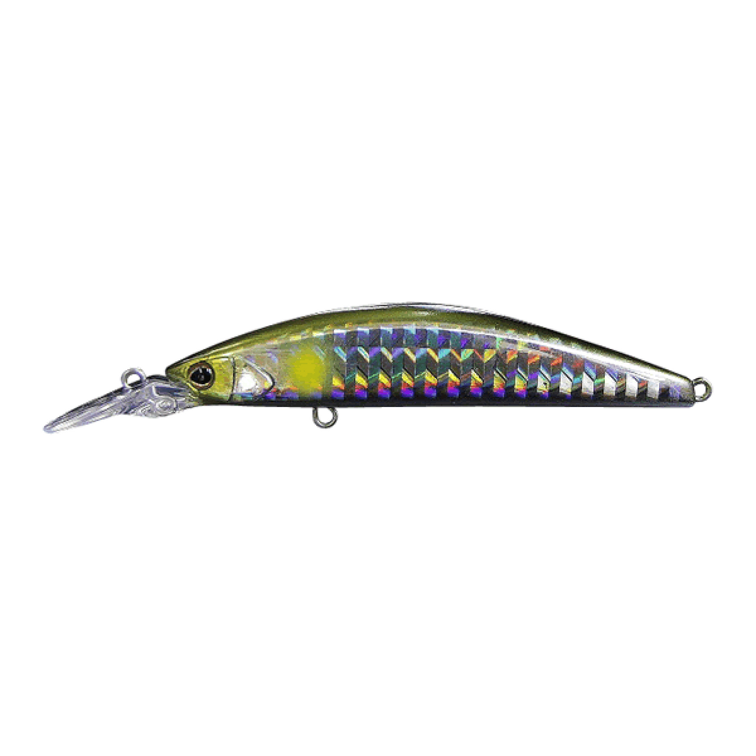TIMON TRICOROLL GT 72MD-F 72mm : 6.6g Floating STRIPE AYU freshwater fishing lure