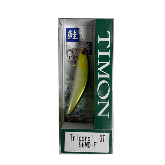 TIMON TRICOROLL GT 56MD-F 56mm : 4.3g Floating PEARL AYU freshwater fishing lure — photo 2