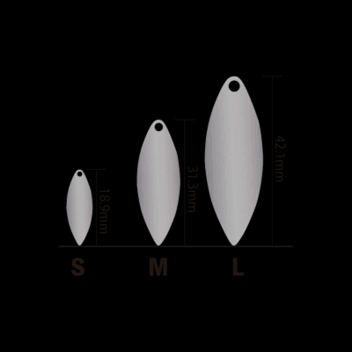 BOZLES KEIMURA BLADE ARROW TYPE L (3 pcs/pack)