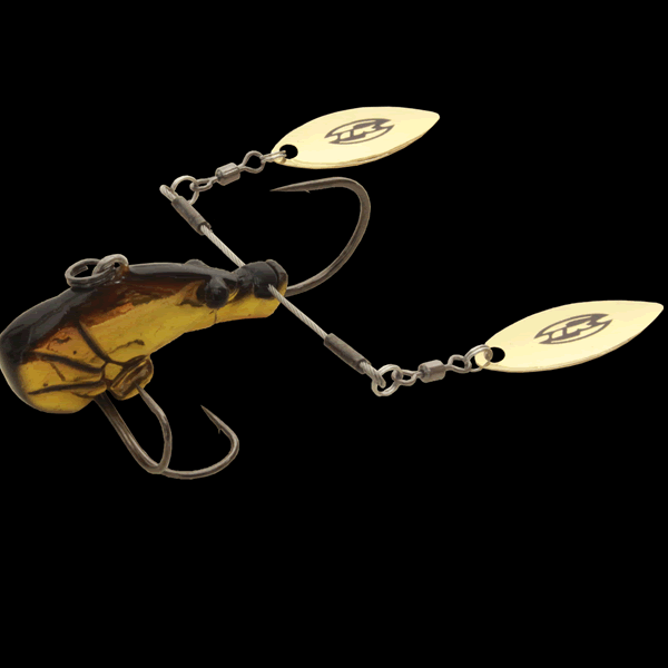IMAKATSU METAL CRAW SPIN 7g #MC-009 GOLDEN CLAW