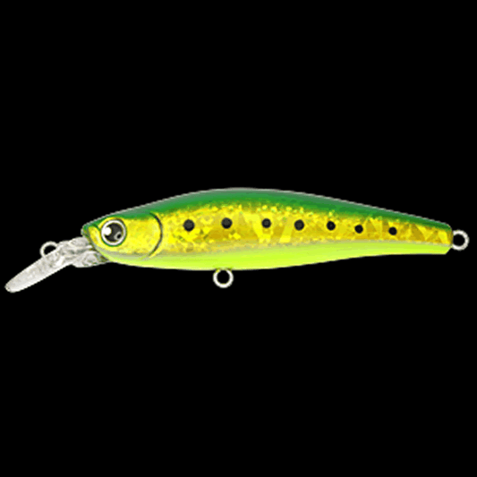 LONGIN RUMBLE BEAT FLOATING 80mm : 11g FLOATING S034SM GREEN GOLD IWASHI(SMASH) - Britannic Trade