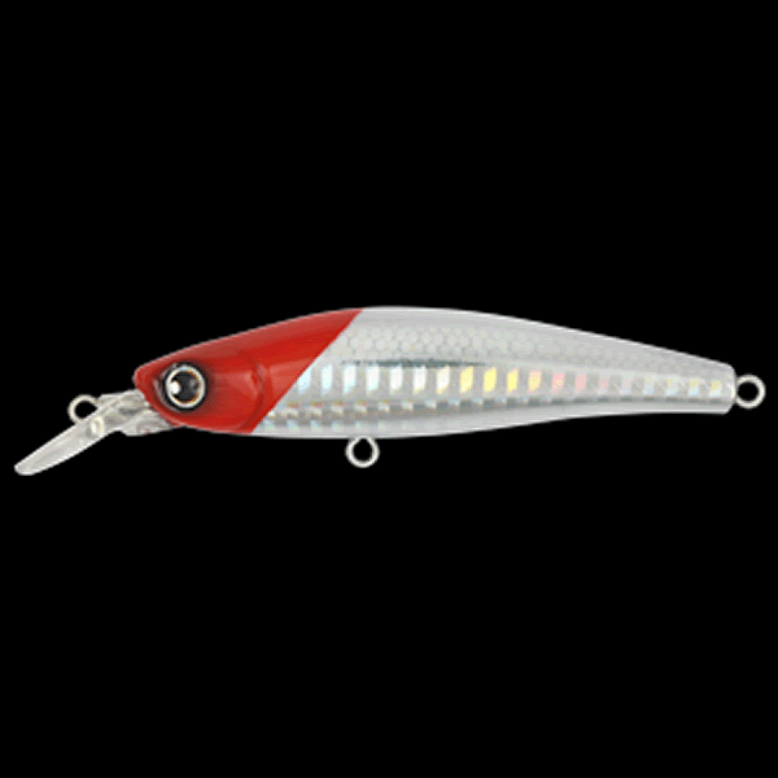 LONGIN RUMBLE BEAT FLOATING 80mm : 11g FLOATING S090T HOLO GULAMU RED H saltwater fishing lure