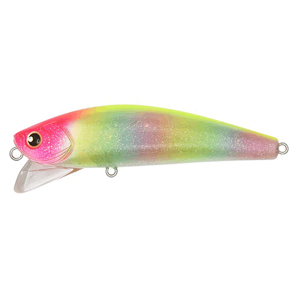 LONGIN WAKEYBOO 112S 112mm : 37g Sinking S067C PINK HEAD PEARL CANDY saltwater fishing lure
