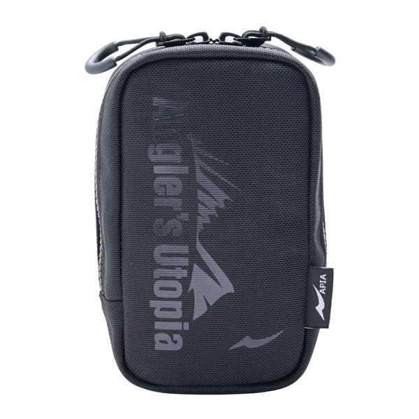 APIA APIA BALLISTIC POUCH 100x170x50mm BLACK×BLACK fishing accessory