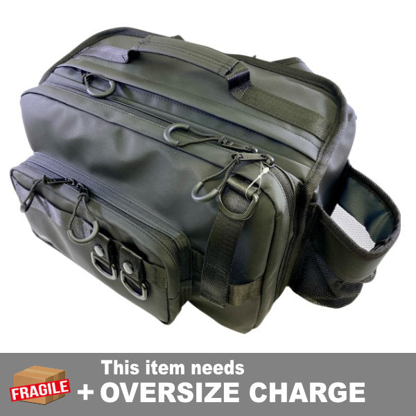 Galapagos BIGBAIT SHOULDER EX 33 x 22.5 x 23cm BLACK