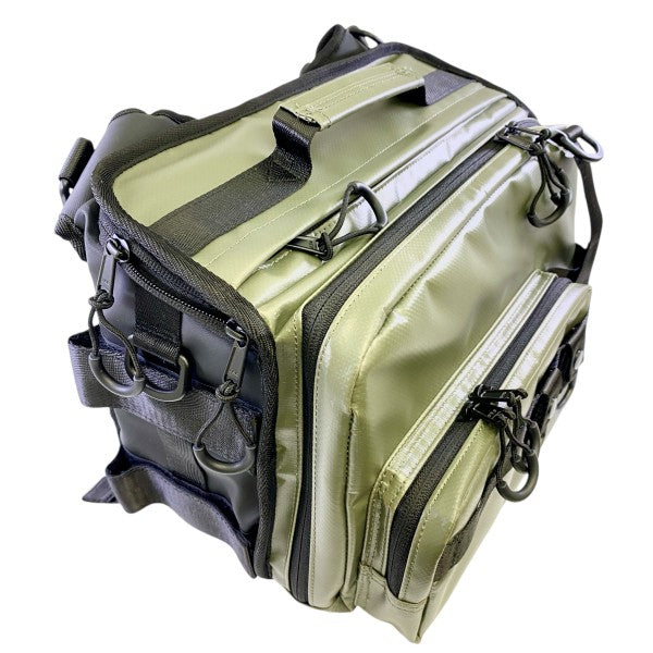 Galapagos BIGBAIT SHOULDER EX 33 x 22.5 x 23cm MOSS GREEN