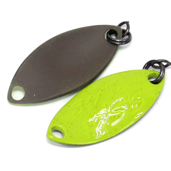 VALKEIN SERVANT SPEAR 1.4g Sinking AJM4 FRESH GREEN GOLD GLITTER/LIGHT BROWN