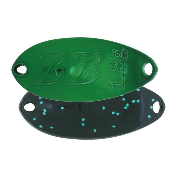 VALKEIN BLACK BLAST 1.3g Length: 21 mm / Weight: 1.3 g Sinking LT4 Green Finish