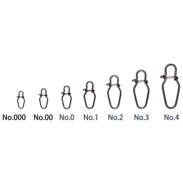 Boggy Neck-Lock Snap Plated REGULAR PACK No.00 (12 pcs/pack)