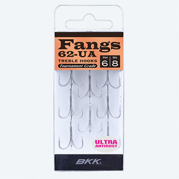 BKK Fangs-62 UA #1 (5pcs/pack) UA fishing terminal tackle — photo 3