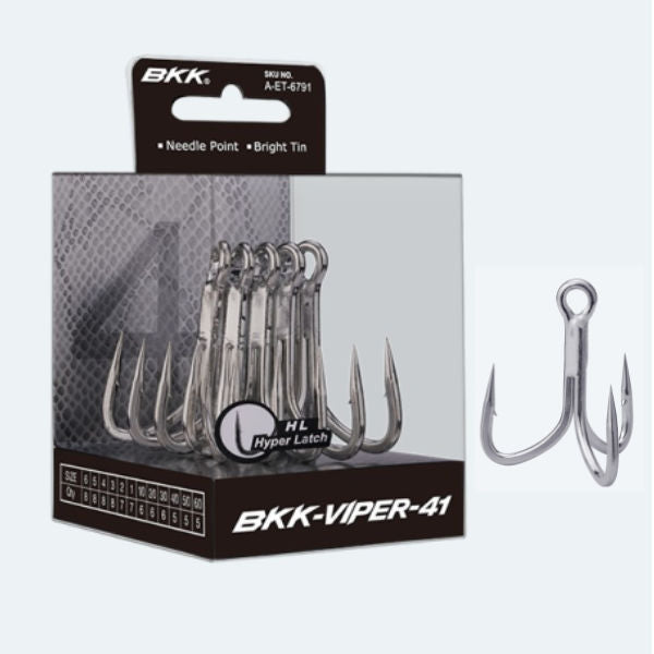 BKK VIPER-41 #6/0 (5pcs/pack) B-TIN fishing terminal tackle