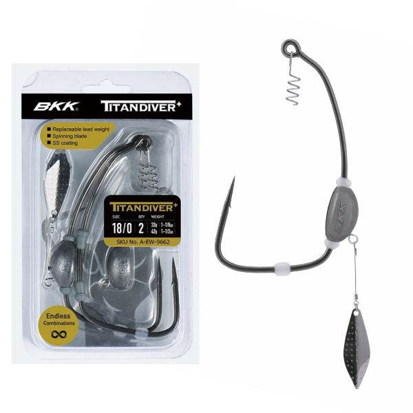 BKK TITAN DIVER+ #18/0 (2pcs/pack) F - Britannic Trade