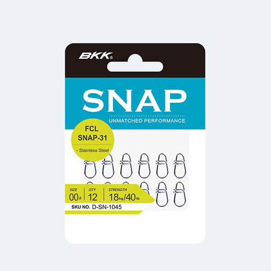 BKK FCL SNAP-31 #2 (12 pcs/pack) fishing terminal tackle — photo 2