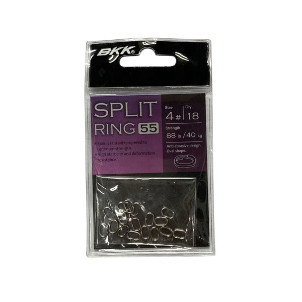 BKK SPLIT RING-55 #5 (18 pcs/pack) fishing terminal tackle