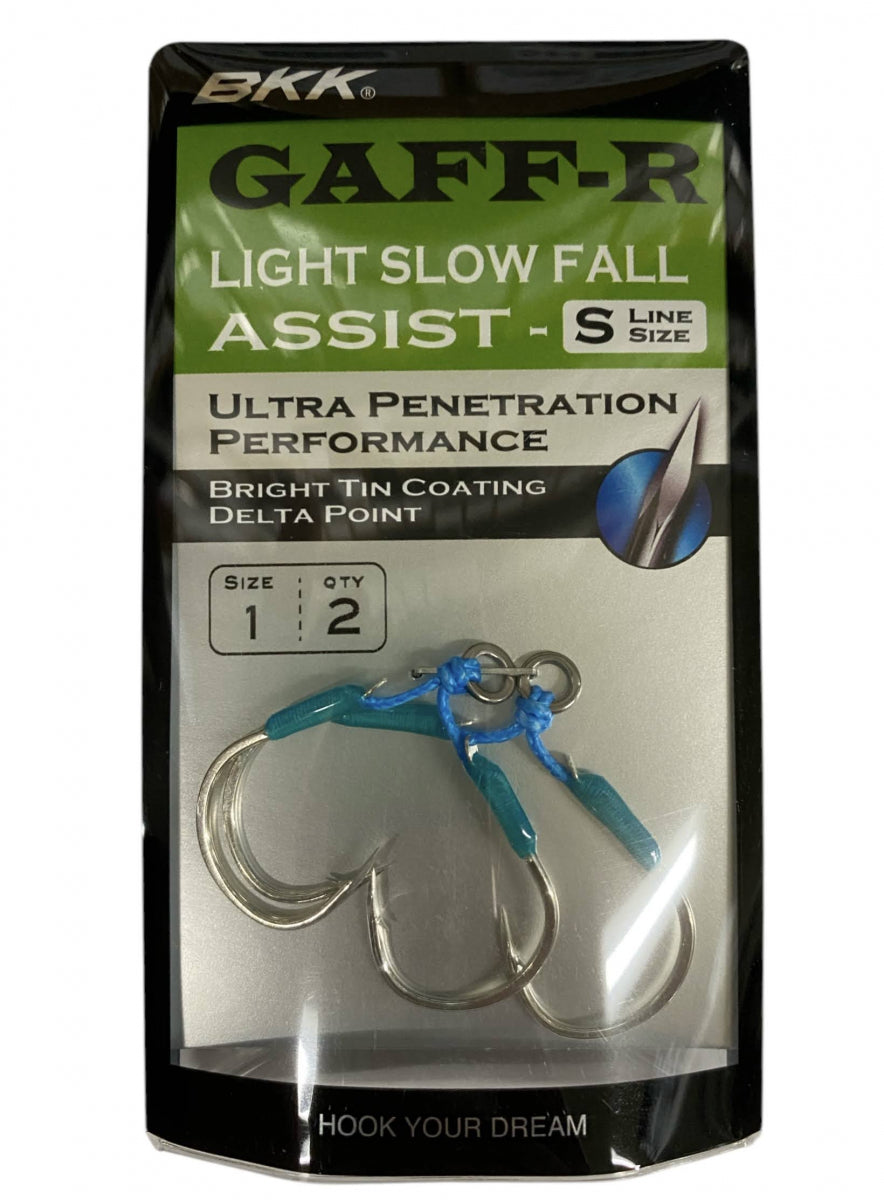 BKK SF GAFF-R S #1/0 (4pcs/pack) B-TIN fishing terminal tackle