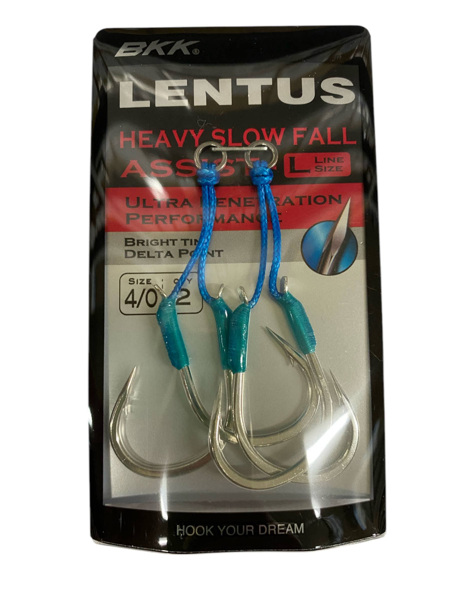 BKK SF LENTUS L #5/0 (2pcs/pack) B-TIN fishing terminal tackle