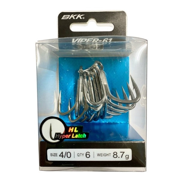BKK VIPER-61 HCS #7/0 (4 pcs/pack) Ultra Antirust
