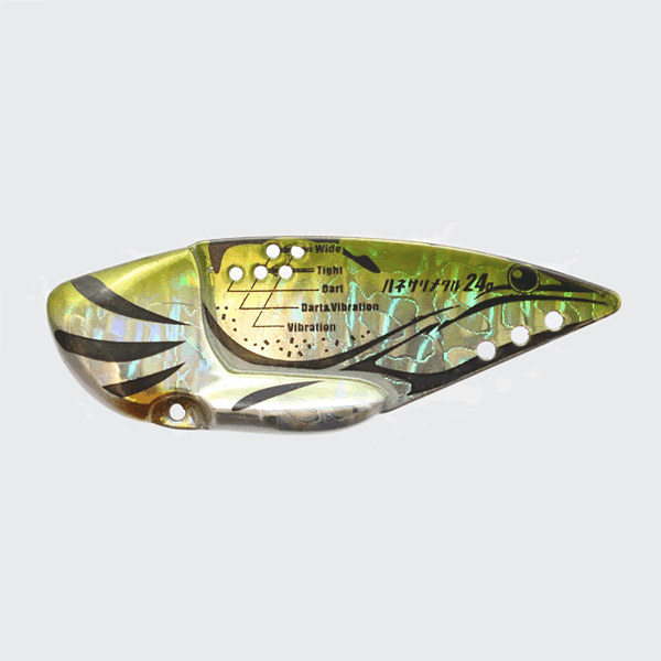 issei G.C. HANE-ZARIMETAL 63mm : 24g #01 MURAKAMI SHAD - Britannic Trade