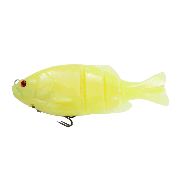 issei GILL FLAT SWIMMER 145mm : 58g #24 UV YELLOW freshwater fishing lure