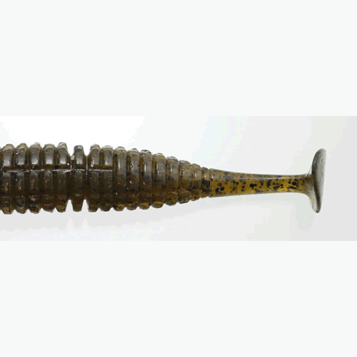 issei CARAMEL SHAD 4" (6 pcs/pack) #07 GREEN PUMPKIN