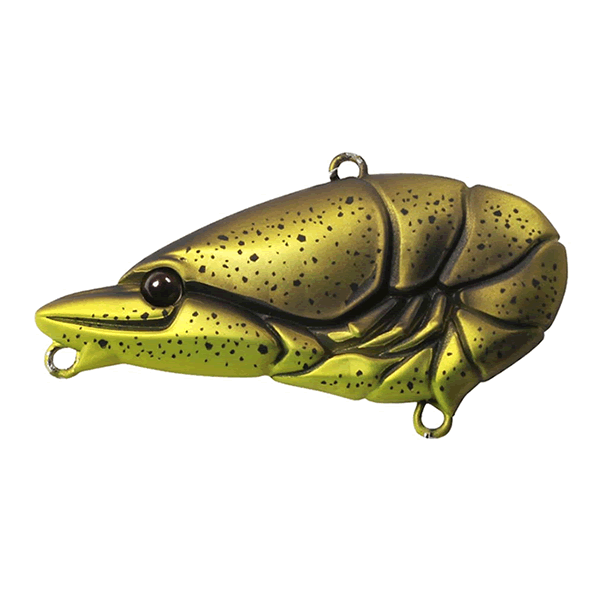 issei G.C. MICRO ZARI VIB 40 40mm : 7g #26 GREEN PUMPKIN / CHART freshwater fishing lure