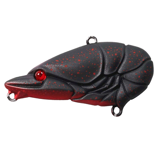 issei G.C. MICRO ZARI VIB 40 40mm : 7g #37 RED BELLY BLACK freshwater fishing lure