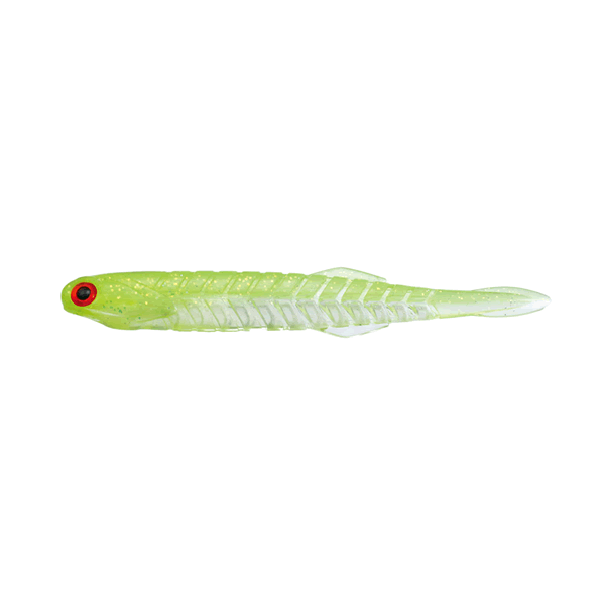 issei KATAKUCHI WORM YABAKUNE 4.5" (7 pcs/pack) #58 NATURAL CHART(NS)