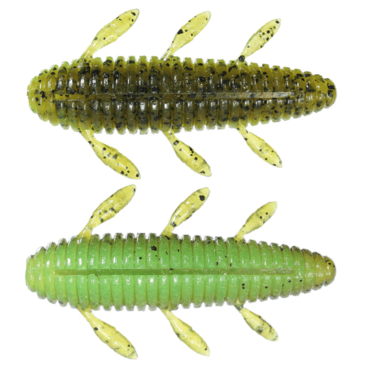 issei SIZUMI MUSHI 3.2" (5 pcs/pack) #10 GREEN PUMPKIN / CHART