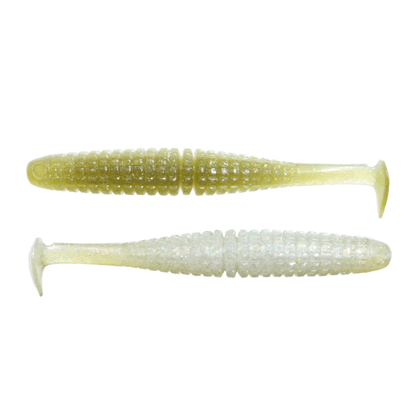 issei CARAMEL SHAD 4" (6 pcs/pack) #57 WEED SHAD