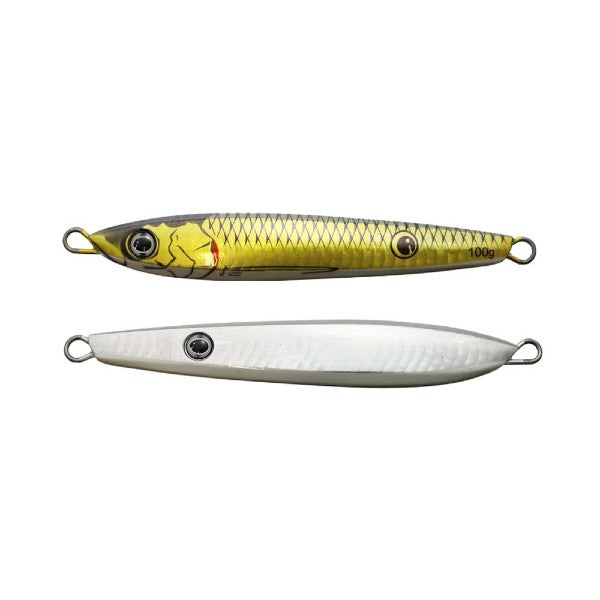 issei UMITARO NEKO METAL 180g #023 GOLD SILVER GLOW saltwater fishing lure