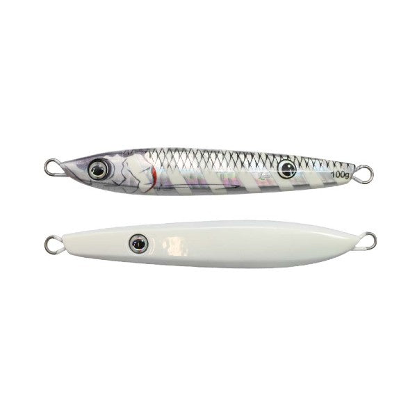 issei UMITARO NEKO METAL 180g #032 SILVER GLOW ZEBRA