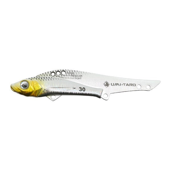 issei UMITARO SPEED SARDINE URUME VIB 30g 90mm : 30g #001 GLOW SHIRASU saltwater fishing lure