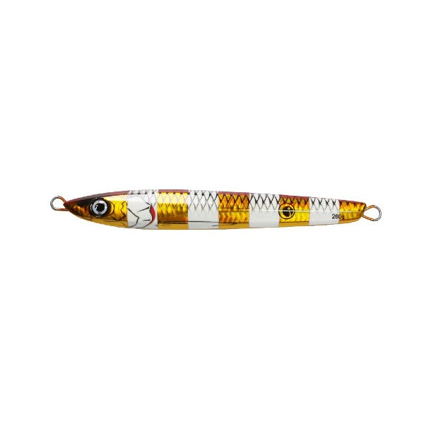 issei UMITARO NEKO METAL 260g #040 AKAKIN GLOW ZEBRA saltwater fishing lure