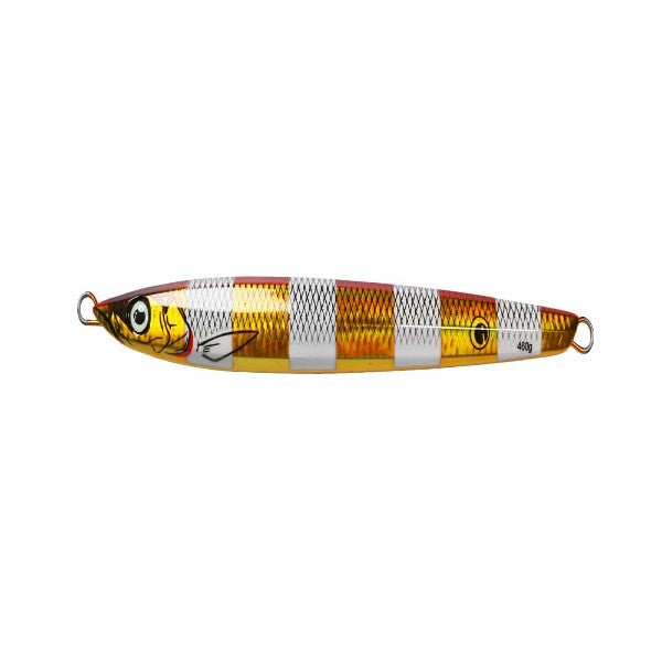 issei UMITARO NEKO METAL 460g #040 AKAKIN GLOW ZEBRA saltwater fishing lure