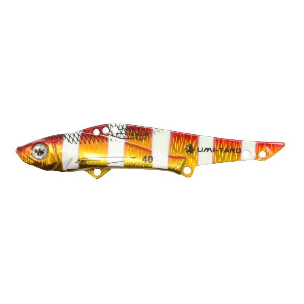 issei UMITARO SPEED SARDINE URUME VIB 40g 93mm : 40g #040 AKAKIN GLOW ZEBRA saltwater fishing lure