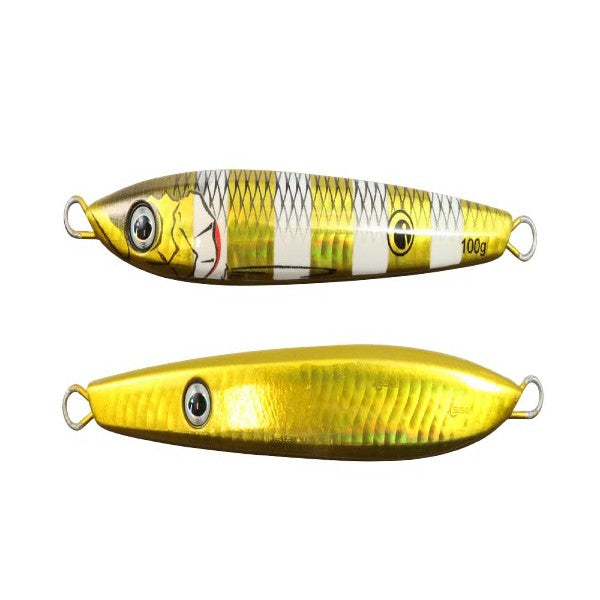 issei UMITARO NEKO METAL SAKURAMASU SP 120g #048 GOLD GLOW ZEBRA saltwater fishing lure