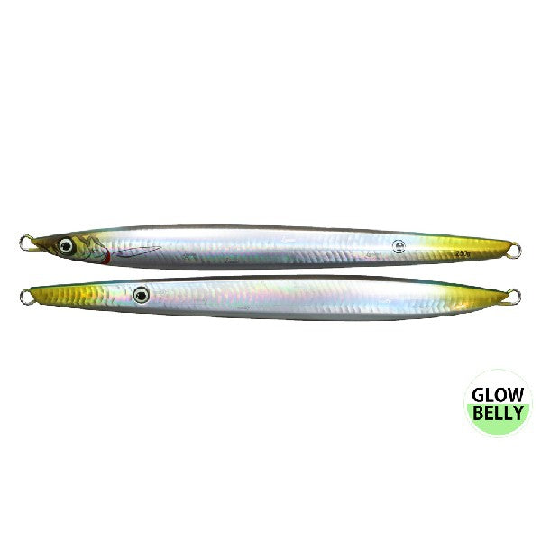 issei UMITARO NEKO METAL LONG 300g #022 IWASHI GLOW saltwater fishing lure