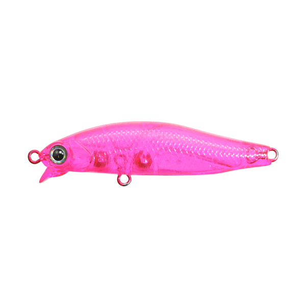 issei UMITARO AME MINNOW 48SR-SF 48mm : 2.3g Slow Froating #013 BRIGHT PINK saltwater fishing lure