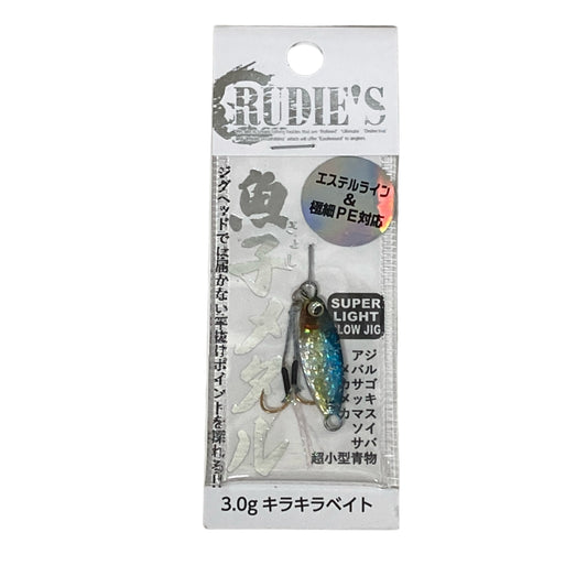 RUDIE'S GYOSHI METAL 3g KIRAKIRA BAIT saltwater fishing lure — photo 2