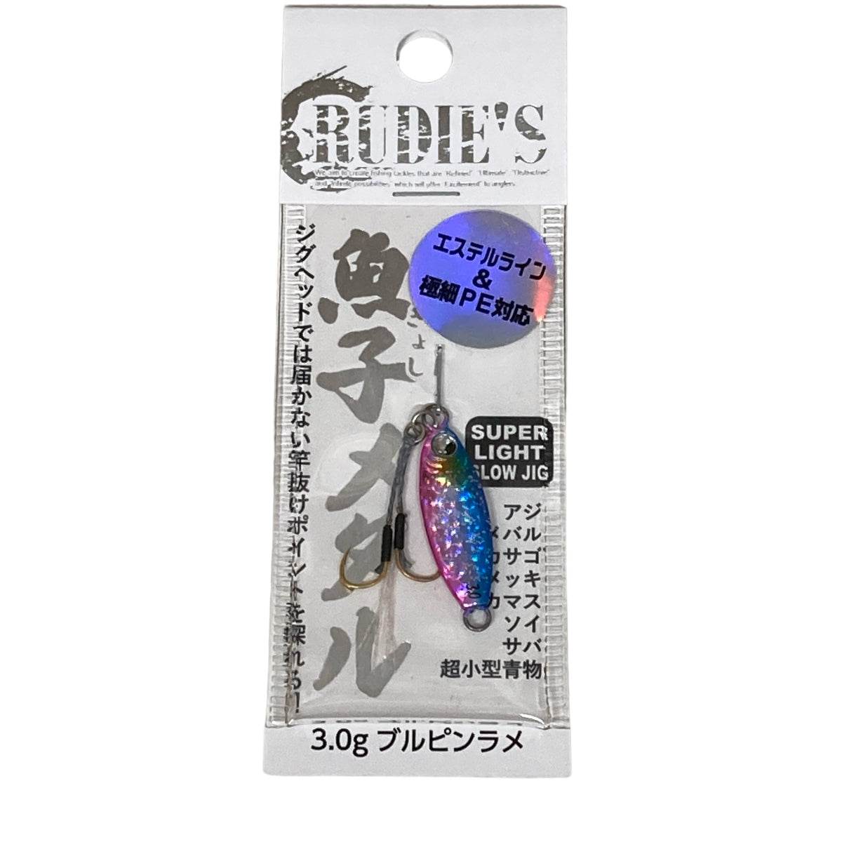 RUDIE'S GYOSHI METAL 3g BLUPIN RAME - Britannic Trade