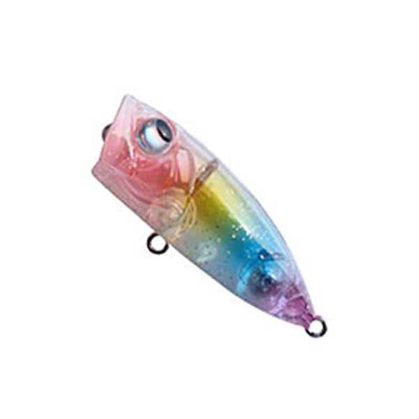 RUDIE'S MEBA CHINU POPPER 45mm : 5.0g MARBLE / SILVER RAME